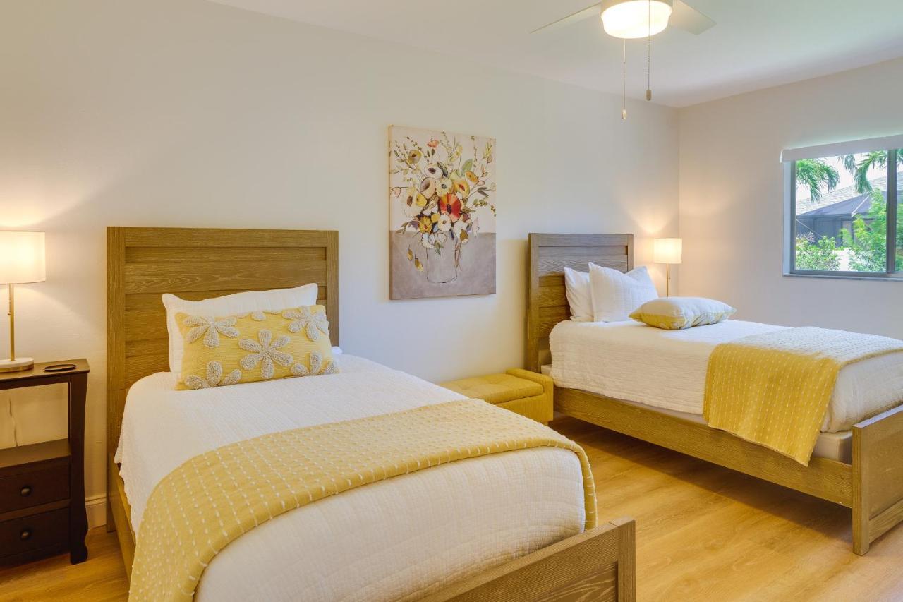 Pet-Friendly Cape Coral Vacation Rental With Lanai! Kültér fotó