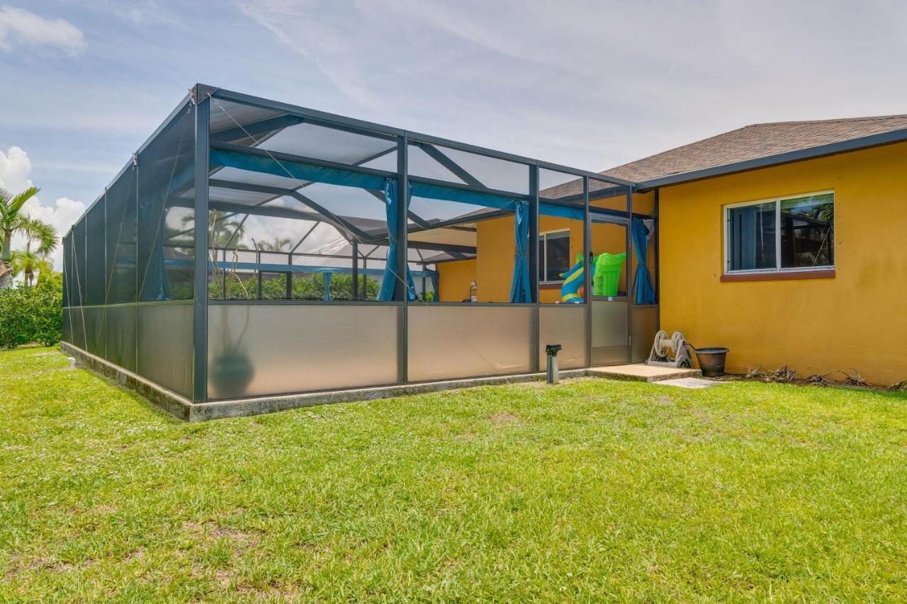 Pet-Friendly Cape Coral Vacation Rental With Lanai! Kültér fotó